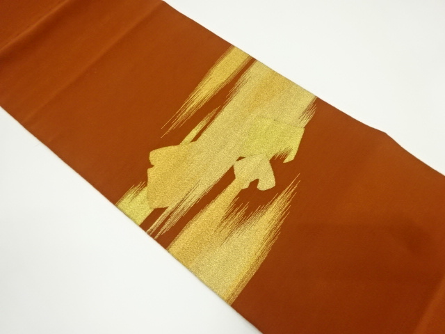 JAPANESE KIMONO / VINTAGE NAGOYA OBI / TSUZURE / WOVEN MIST